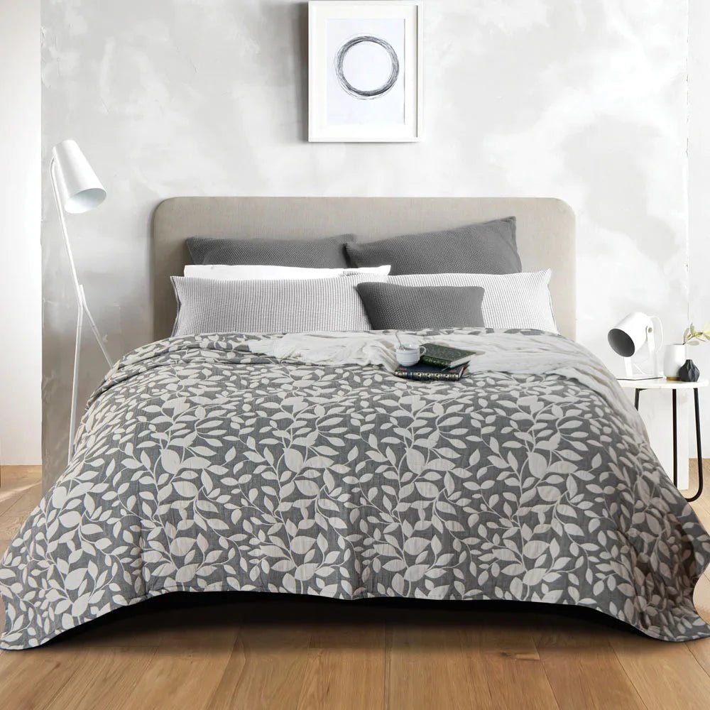 3 - Layer Cotton Muslin Bed Blanket - SomnusVeil