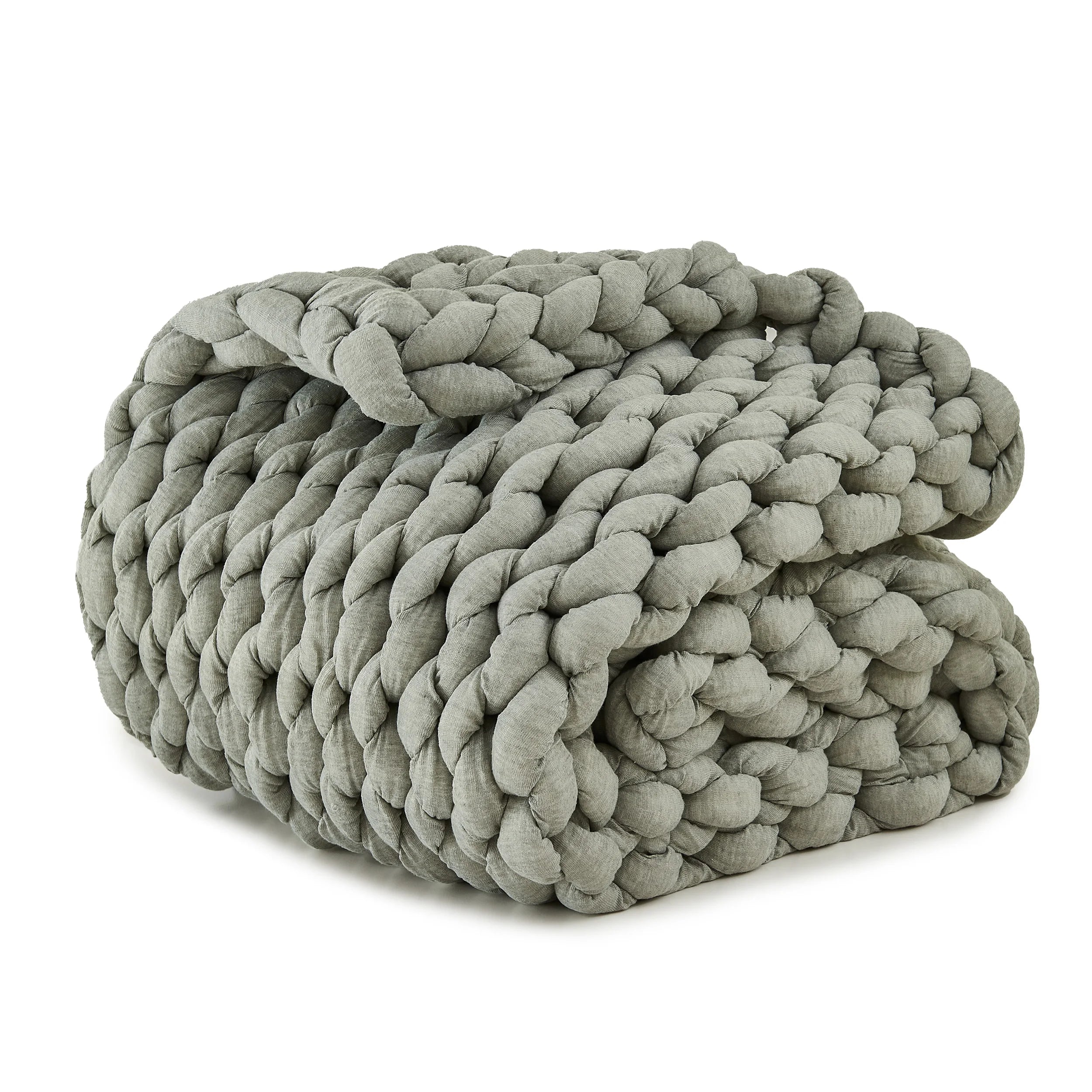 Chunky Knit Weighted Blanket