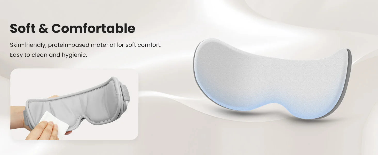 Heated Eye Massager with Bluetooth