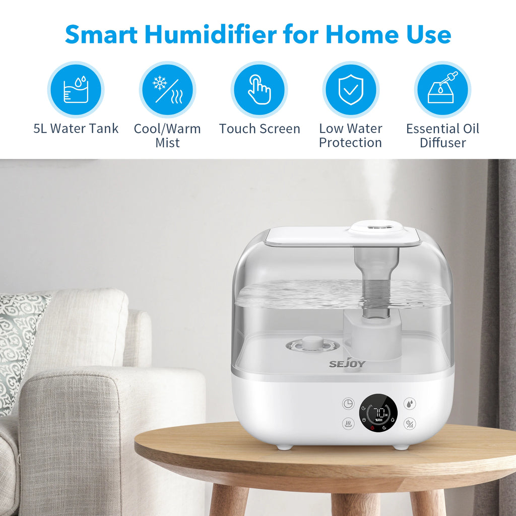 Cool Mist Humidifier – 9L/5L