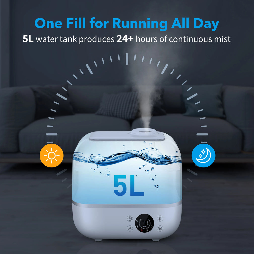 Cool Mist Humidifier – 9L/5L