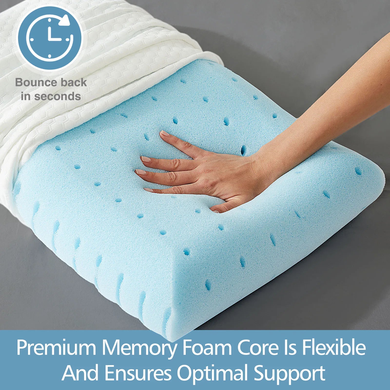 Standard Neck Memory Foam Pillow