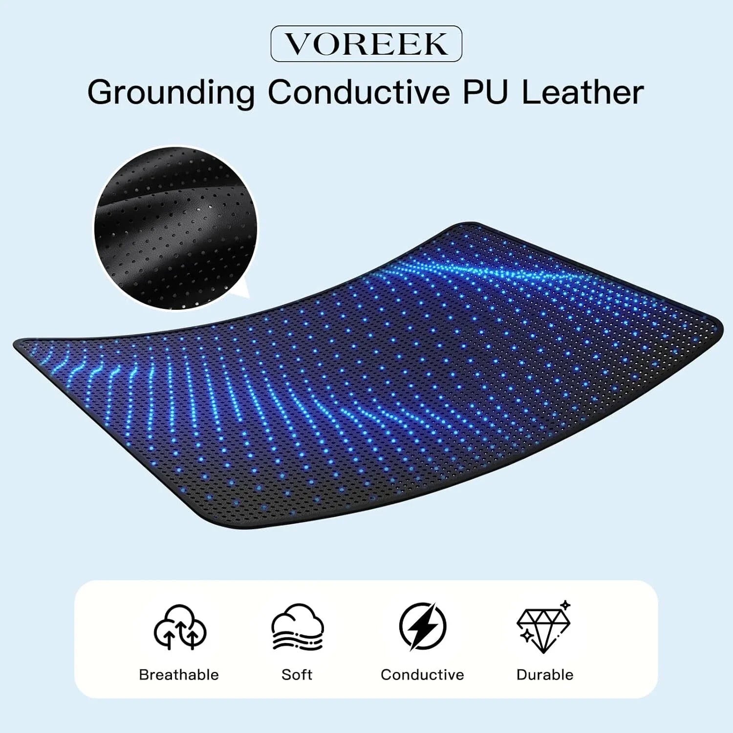 Leather Grounding Mat – 68×185cm