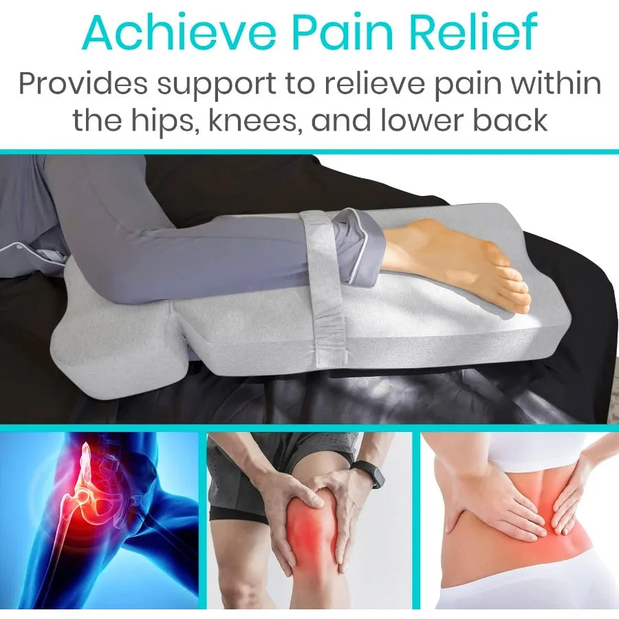 Memory Foam Knee Wedge Pillow