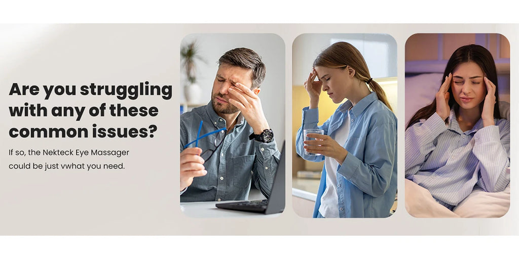 Heated Eye Massager with Bluetooth