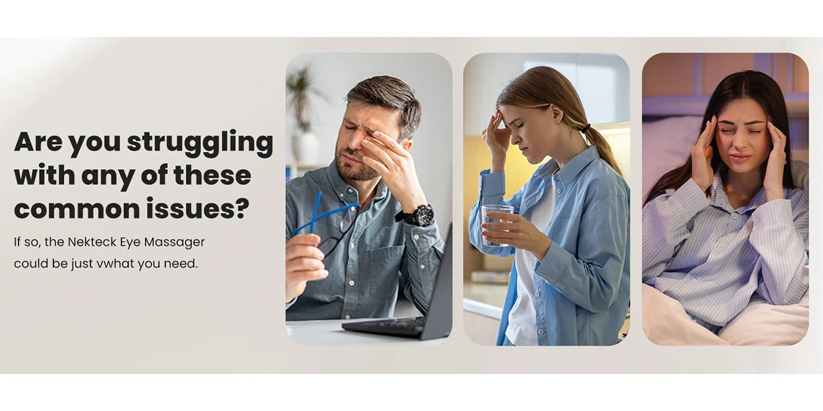 Heated Eye Massager with Bluetooth