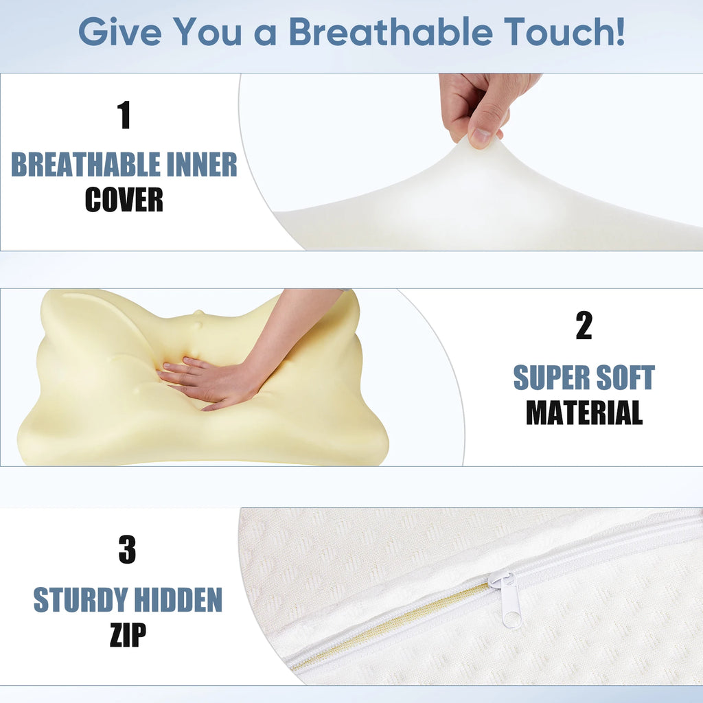 Ergonomic Cervical Neck Pillow