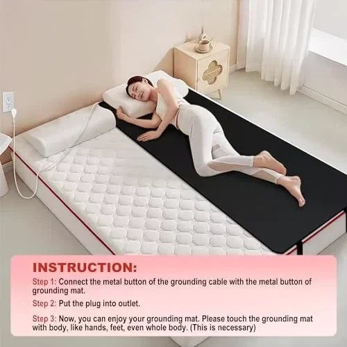 Leather Grounding Mat – 68×185cm