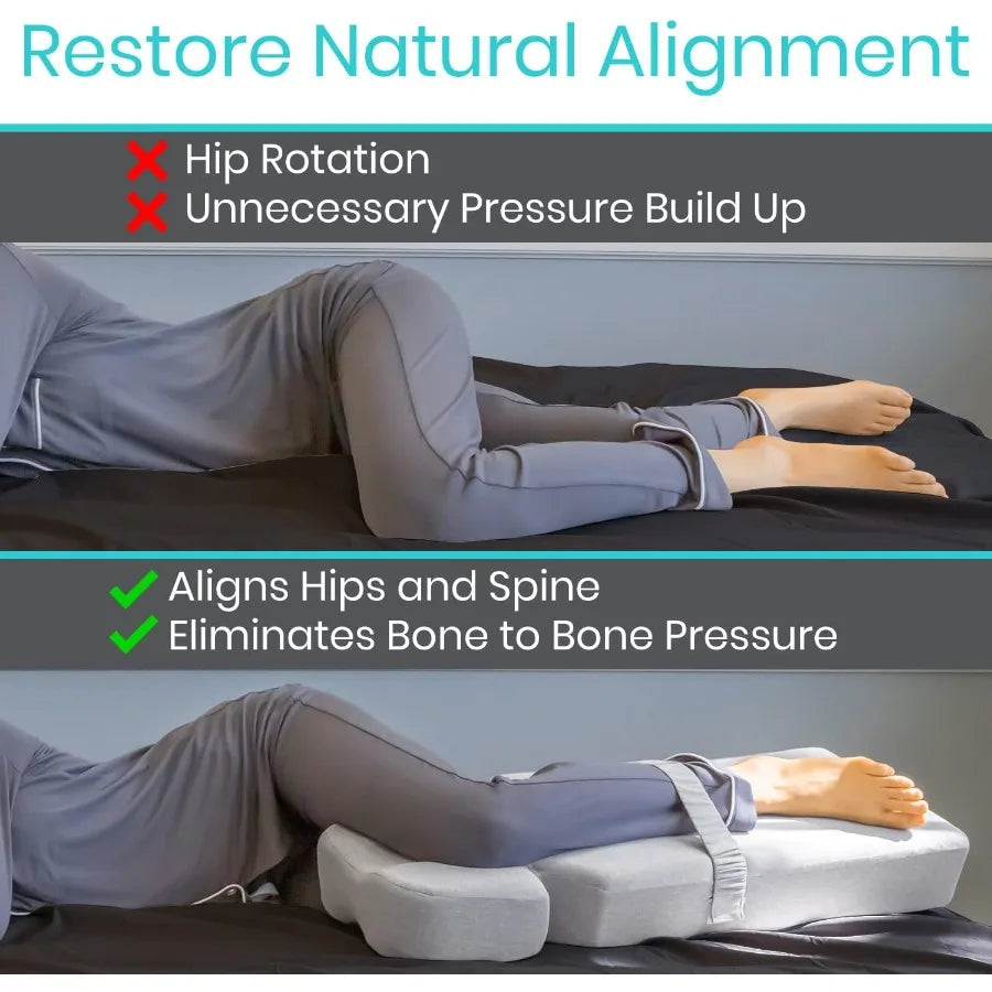 Memory Foam Knee Wedge Pillow