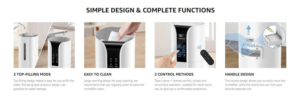 Cool Mist Humidifier – 9L/5L