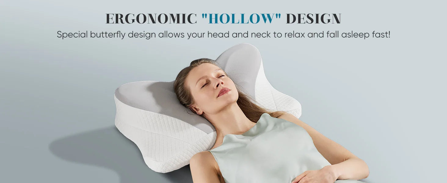 Ergonomic Cervical Neck Pillow