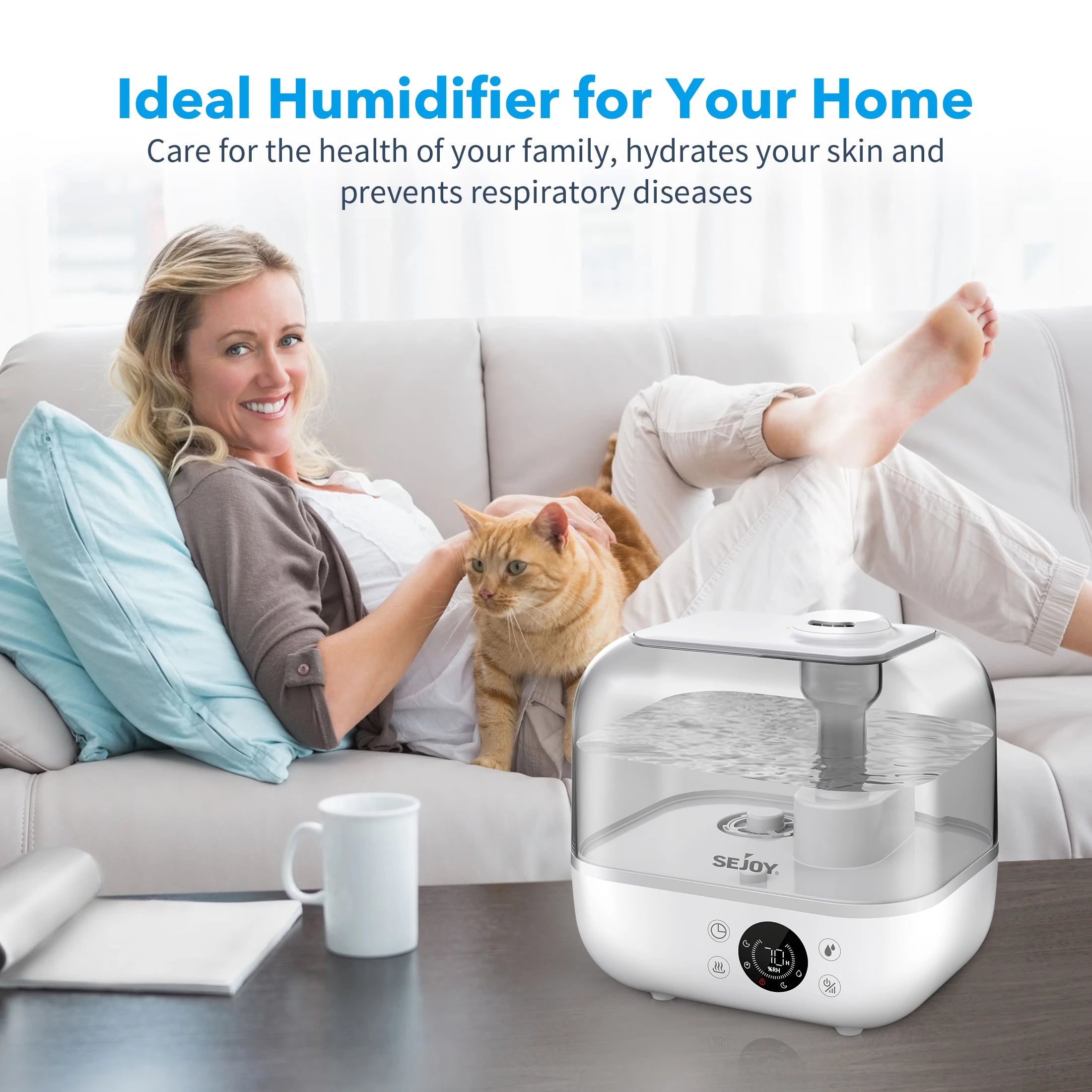 Cool Mist Humidifier – 9L/5L