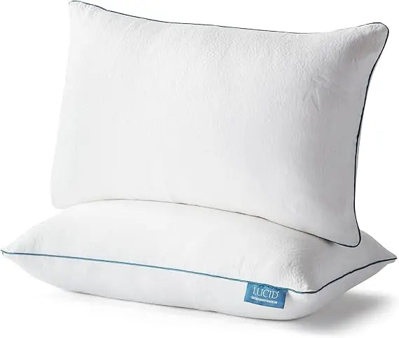 Hypoallergenic Memory Foam Pillow (2-Pack)