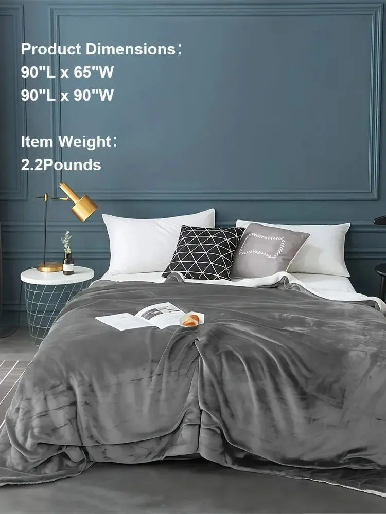 Sherpa Fleece Weighted Blanket