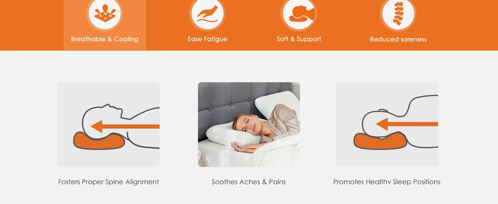 Standard Neck Memory Foam Pillow