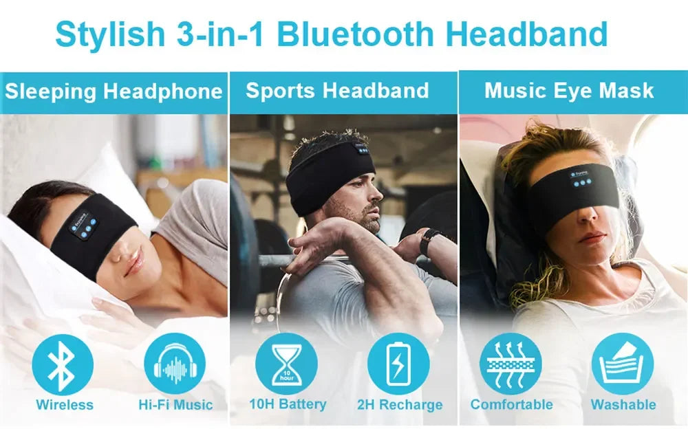 Sleep Eye Mask with Bluetooth