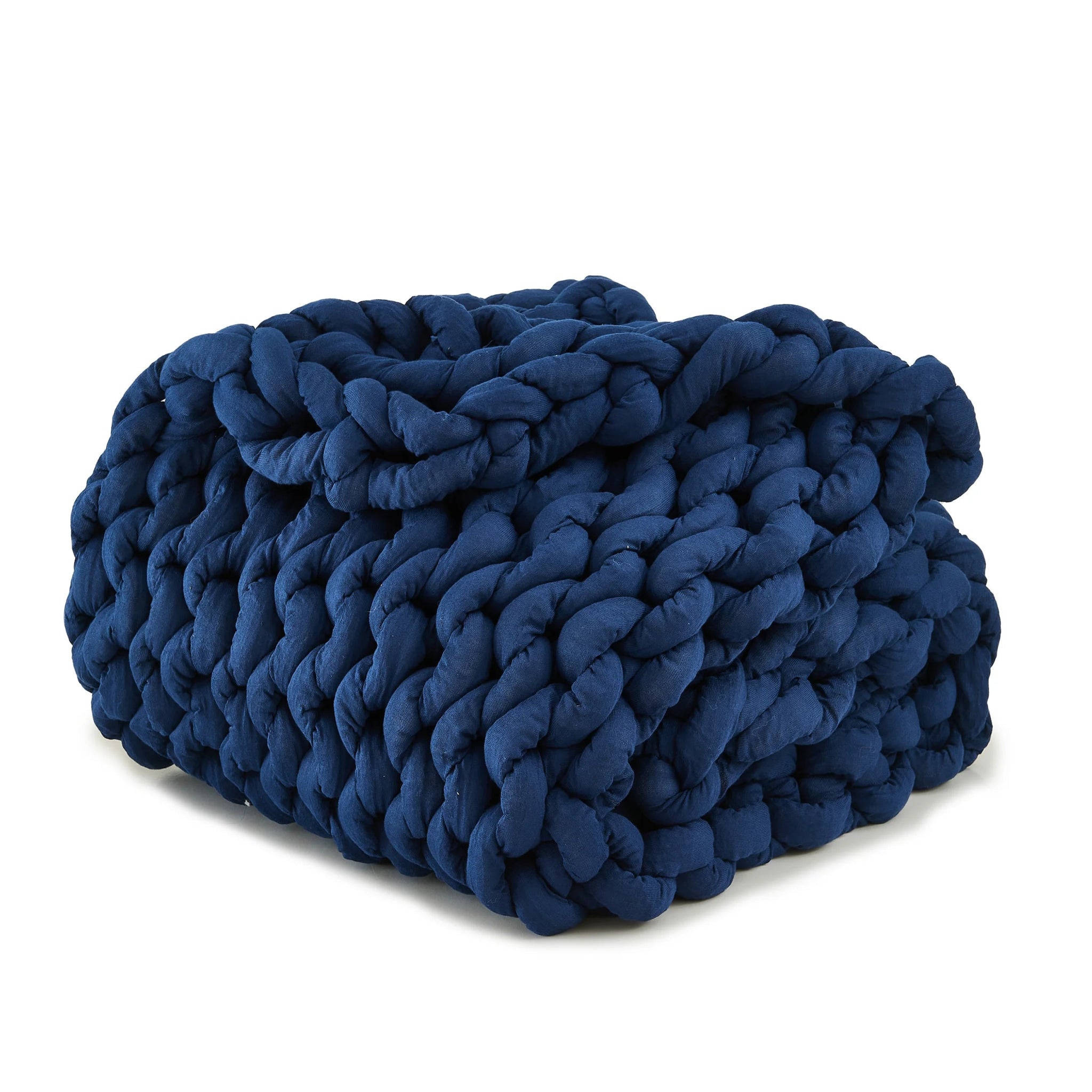 Chunky Knit Weighted Blanket - SomnusVeil