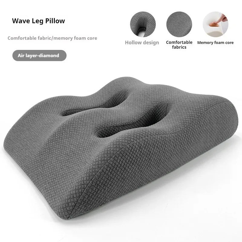 Ergonomic Memory Foam Leg Pillow - SomnusVeil