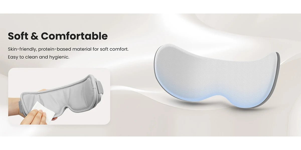 Heated Eye Massager with Bluetooth - SomnusVeil