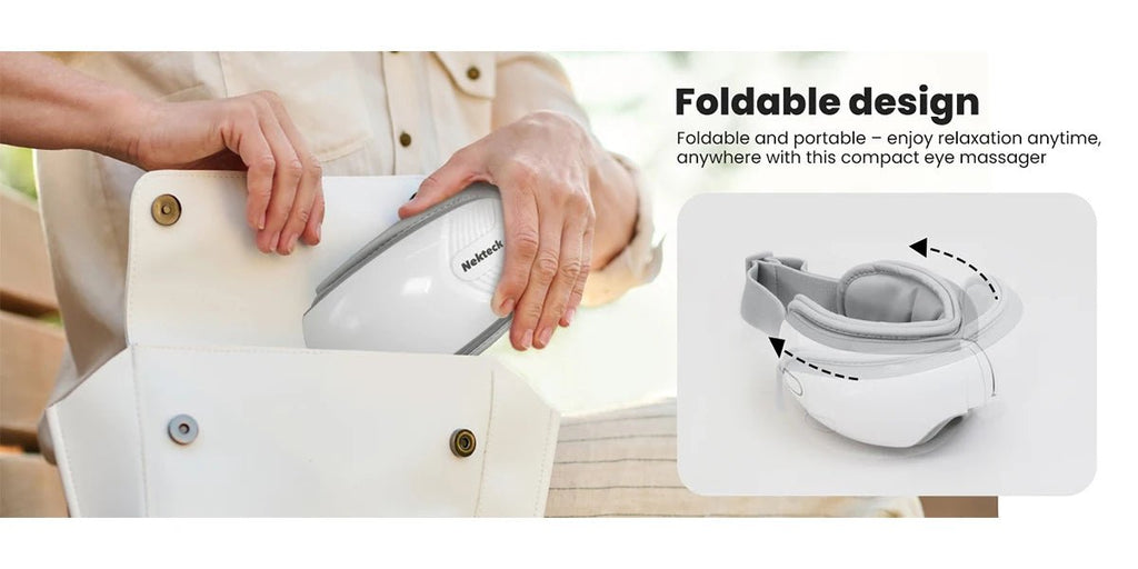 Heated Eye Massager with Bluetooth - SomnusVeil