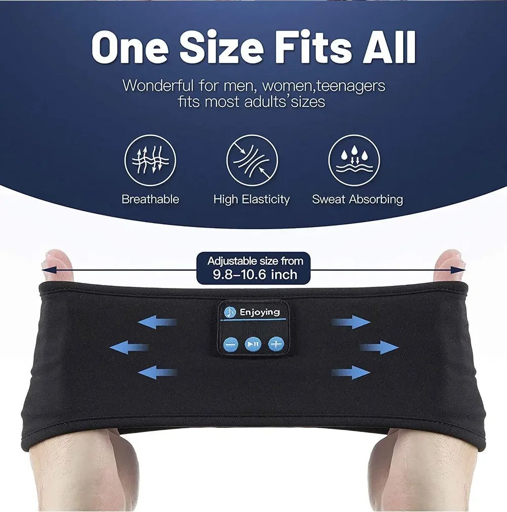 Sleep Eye Mask with Bluetooth - SomnusVeil