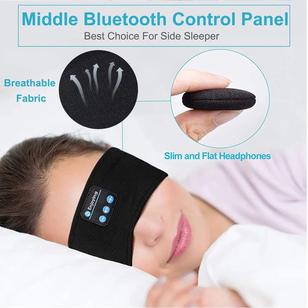 Sleep Eye Mask with Bluetooth - SomnusVeil