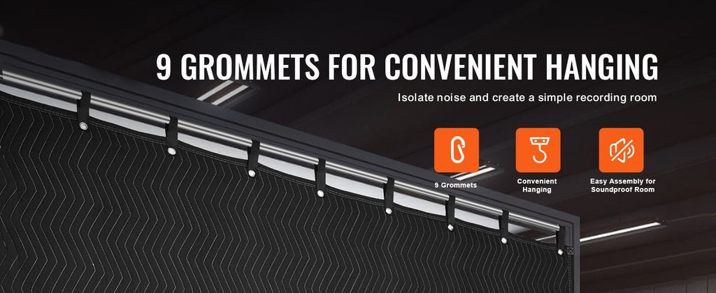 Sound Dampening Blanket 96" x 80" - SomnusVeil